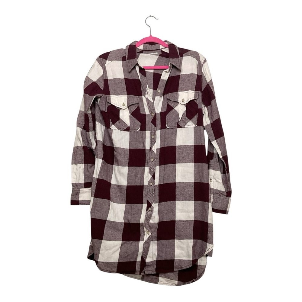 Women’s Wilfred Free plaid tunic dress, size medium